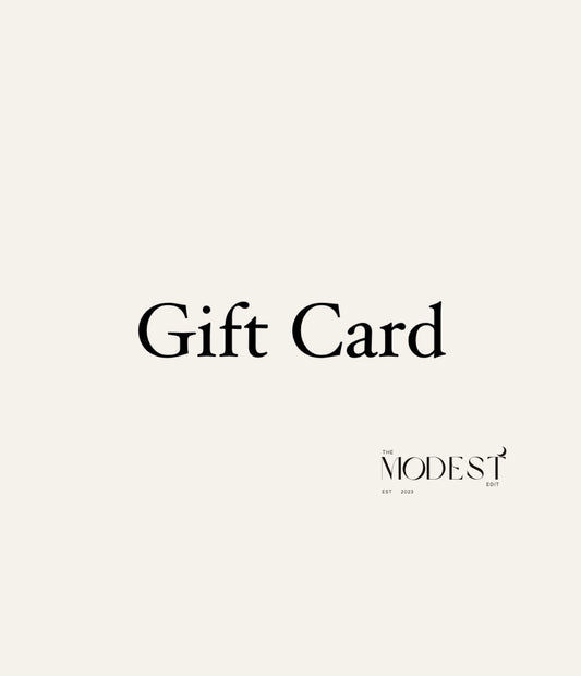 The Modest Edit Gift Card